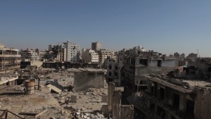 Distruzioni in Siria